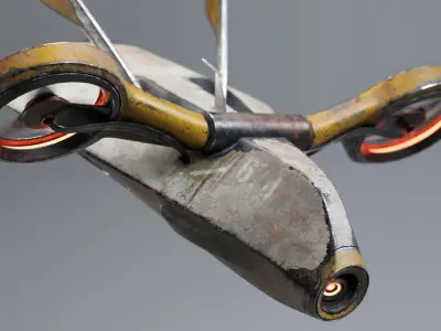 Sci-Fi Surveillance Drone