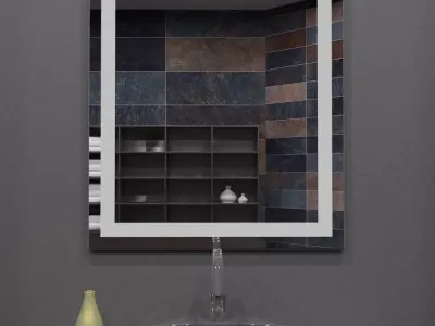 Illuminated Mirror 11 3D model