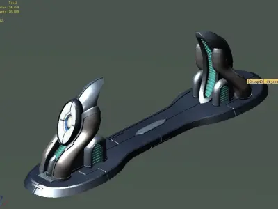 Signage 02 3D model