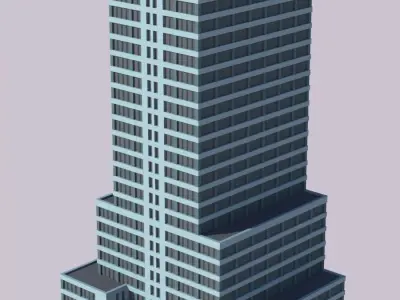 McGraw-Hill Building 3D print model