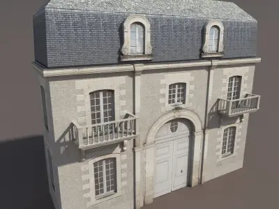 Apartment House 3D model purchase