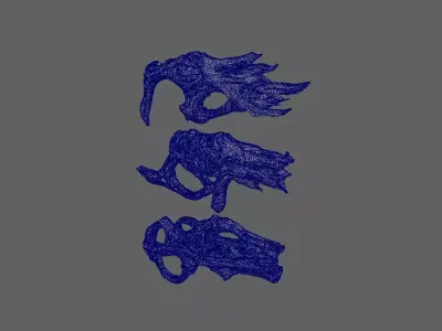 Sci-Fi Guns 3D model