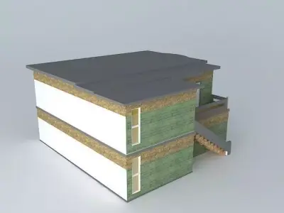 Candy exterior Free 3D model