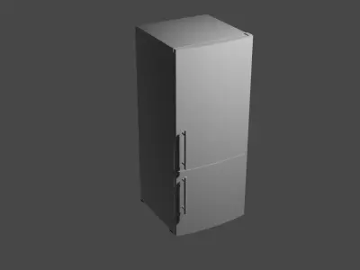 Refridgerator refrigerator Low-poly 3D model