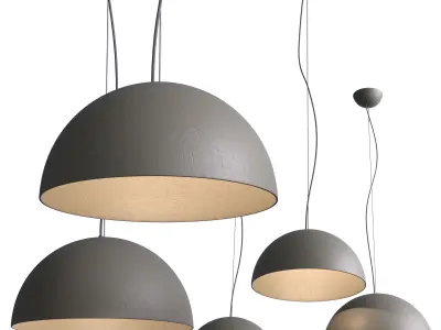 Gibas RUGIADA Pendant Lamp 3 Variation 3D model