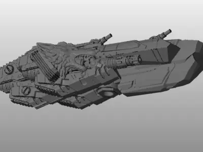 SKY RELICS - 28 WOLF COMMAND 3D print model