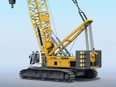  Crawler Crane LIEBHERR HS 