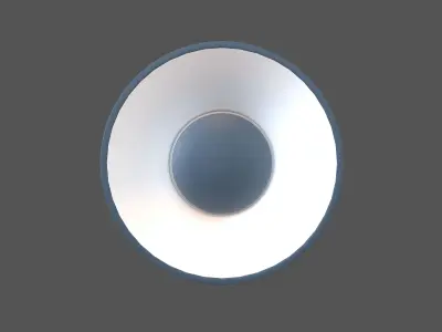 Sound Speaker Icon v1 001 Low-poly 3D model