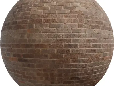 High Res Aged Clay Brick Floor  Texture