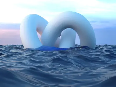 0079 - Ocean Water 01 - Animated  3D model