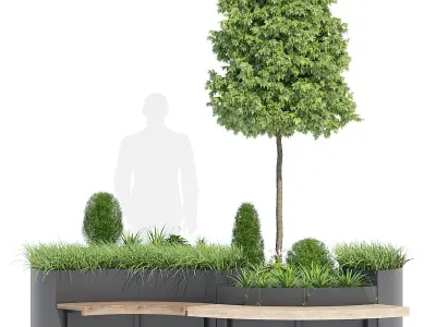 Flo planter 3D model