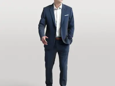 Humano 20-Collection 01- OFFICE BUSINESS PEOPLE - 20x 3D models  3D model