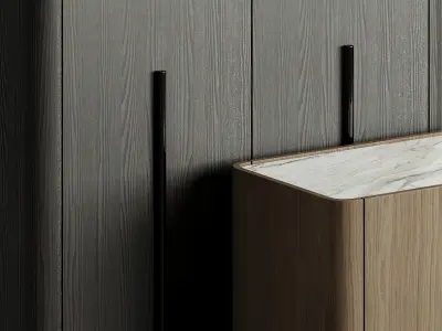 Liu Jo Caillou High Floor Cupboard with Plinth 3D model