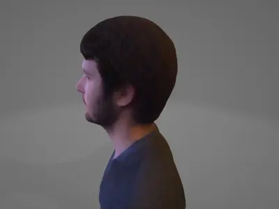 Character No 12  Not Rigged 3D model Low-poly 3D model