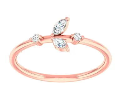 Women Ring 3D print model 105