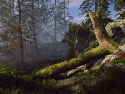 Rocky Hills Environment - Mega Pack - SRP Low-poly 3D model