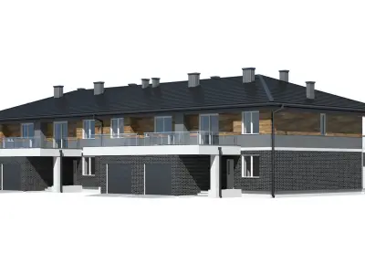 Cottage 021 3D model