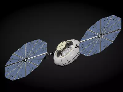 Momentus Fervoride space tug 3D model
