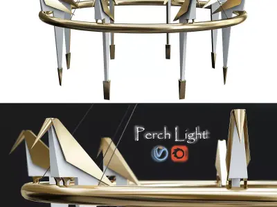 Perch Light Branch Grande 3D model
