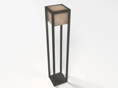 Aurora Floor lamp Armani Casa Low-poly 3D model