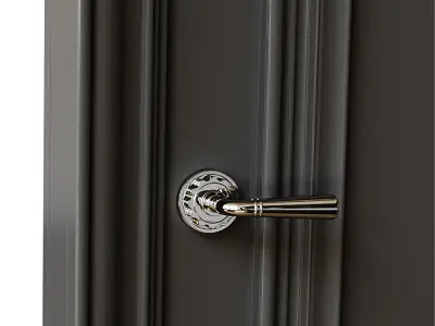 MODERN INTERIOR DOOR 3D model buy