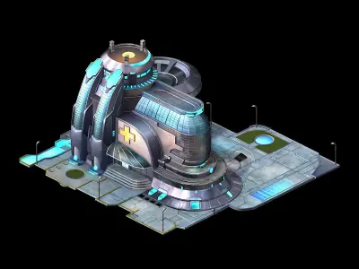 Different dimension - Chengbang Hospital 04 3D model