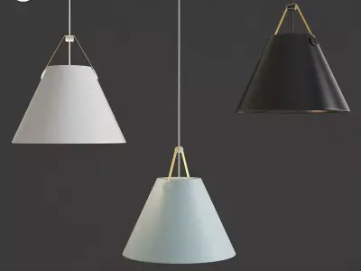 Plesant chandlier 3d model Low-poly 3D model
