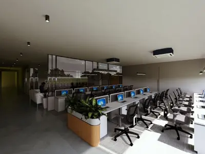 Coaching Center 3D model