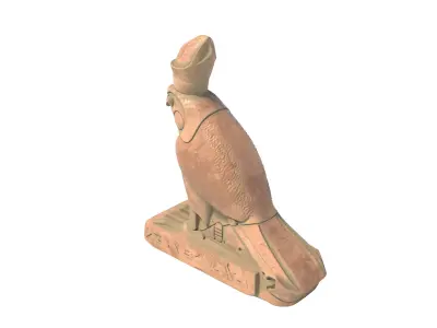 horus god Low-poly 3D model
