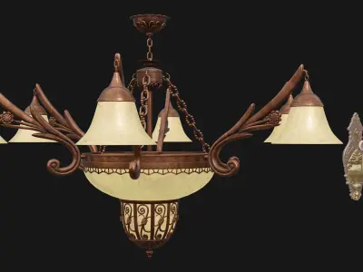 Classical 3D Asset Pack 04 Low-poly 3D model