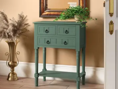 Foshee Buffet Sideboard Console Table - 5 color 3D model