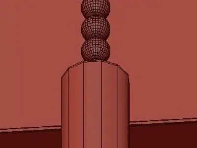Revolve table lamp 3D model buy