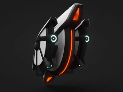 Spaceship Canopus 3D model