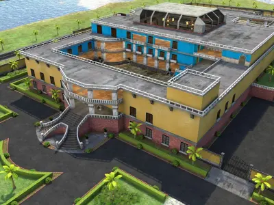 Mansion Envrionment 3D model