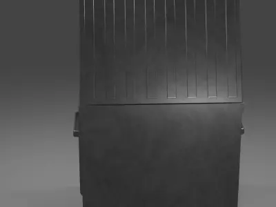 Garbage Container Low-poly 3D model shop