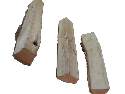 Ultra realistic  Firewood Scan  3D model