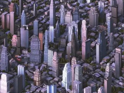 Big City 57 3D model