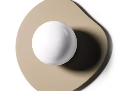 Luminaire Authentik Nopal 1205-LA40 Wall Lamp 3D model