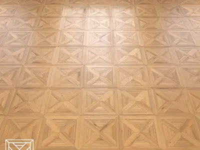 Parquet - Laminate - Wooden floor Low-poly 3D model 23