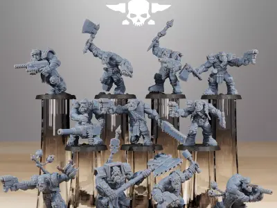 Orkaz Infantry  3D print model