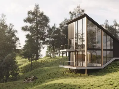 Modern Tiny House  3D model