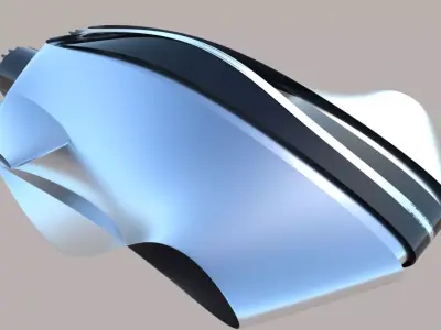 Spaceship Racer 3D  3D model