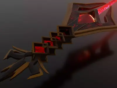 Fantasy Lightsaber 3D model