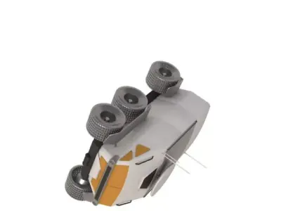 Luna Cruiser 3D model