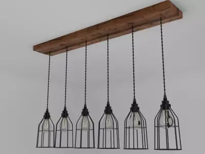 Light fixture Collection pack 3D model