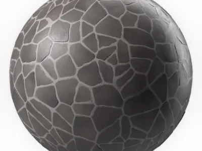 Floor Stone 02 - PBR - 4K - PNG - Seamless Texture