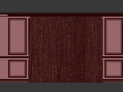 Curtain Set 92 3D model