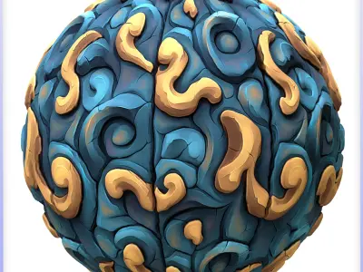 Stylized Ornaments Seamless Texture Texture
