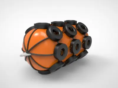 Fender Ship 3D model