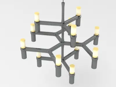 Nemo Crown Minor Chandelier 3D model